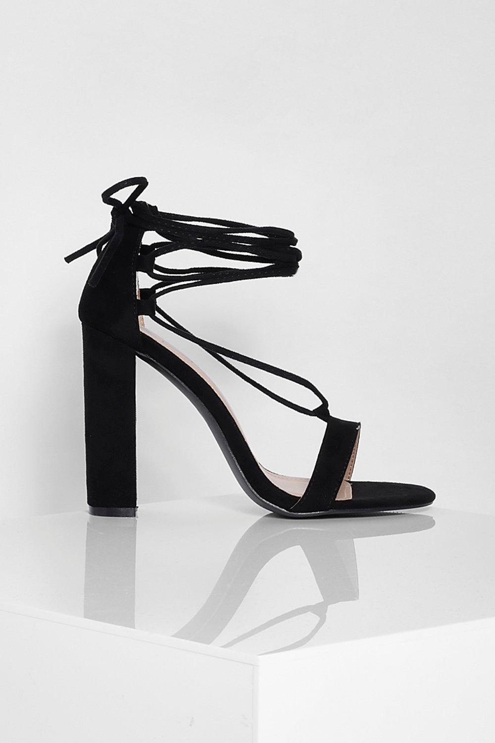 Boohoo hot sale black heels