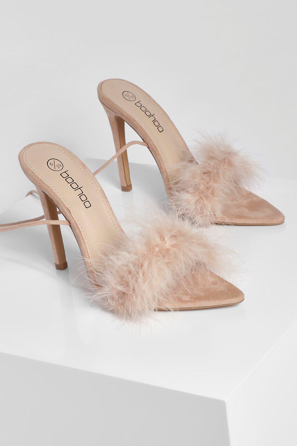 Feather toe sale heels