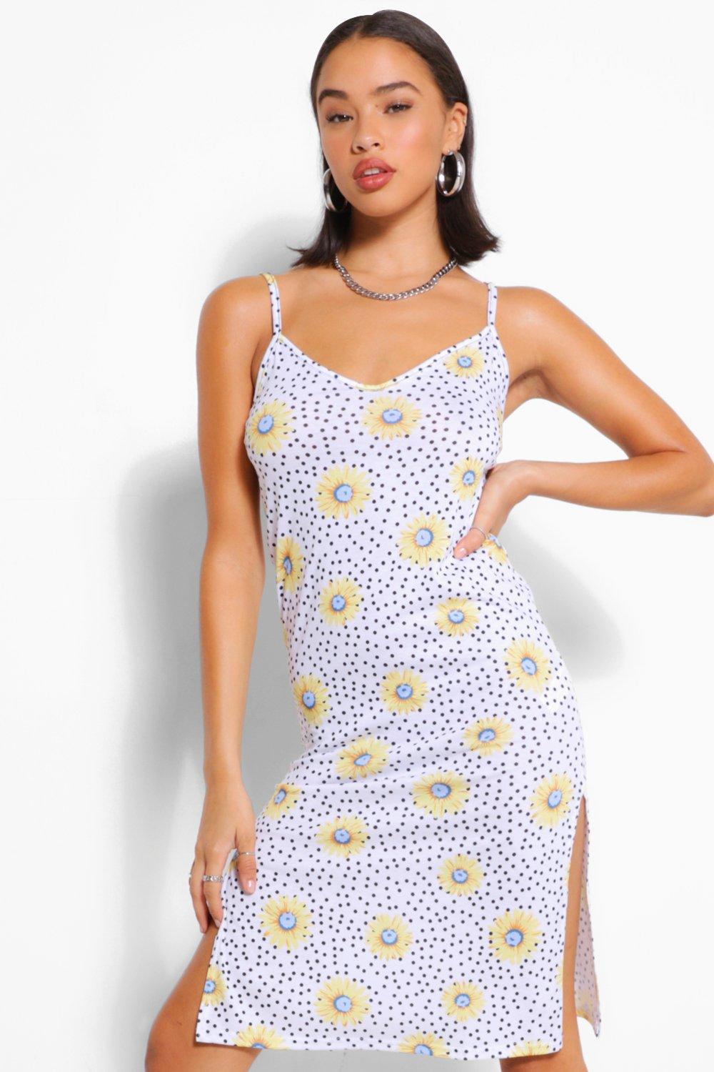 miss daisy slip midi dress