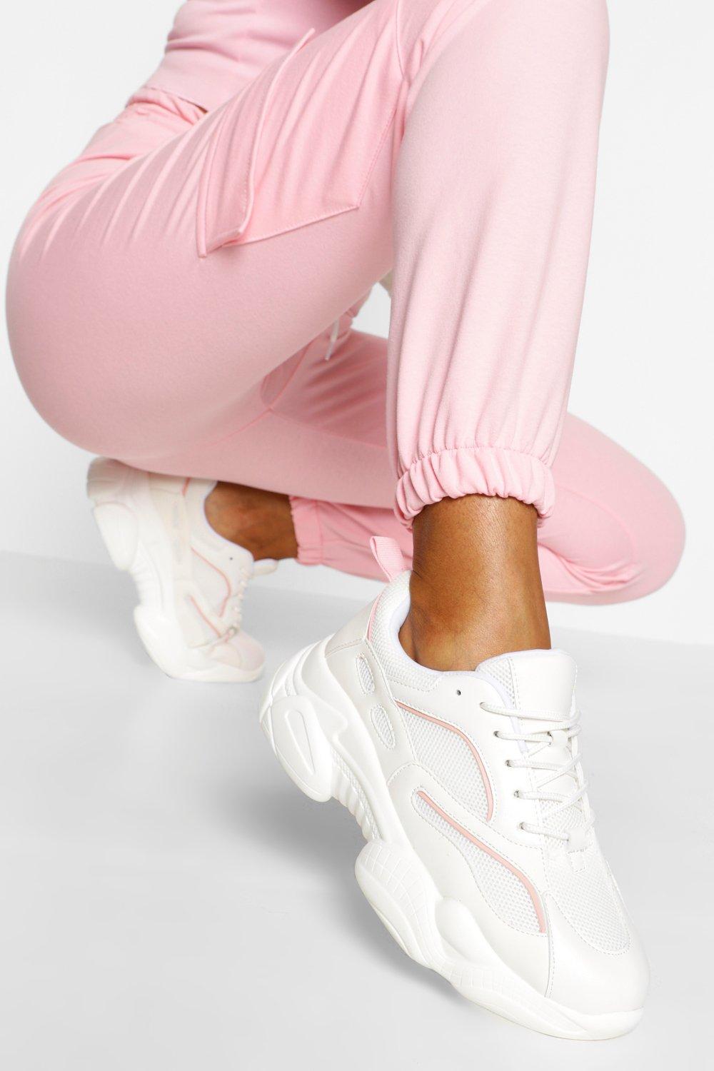 boohoo chunky trainers