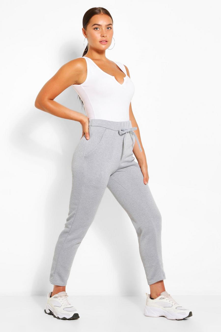 Grey Straight Leg Joggers image number 1