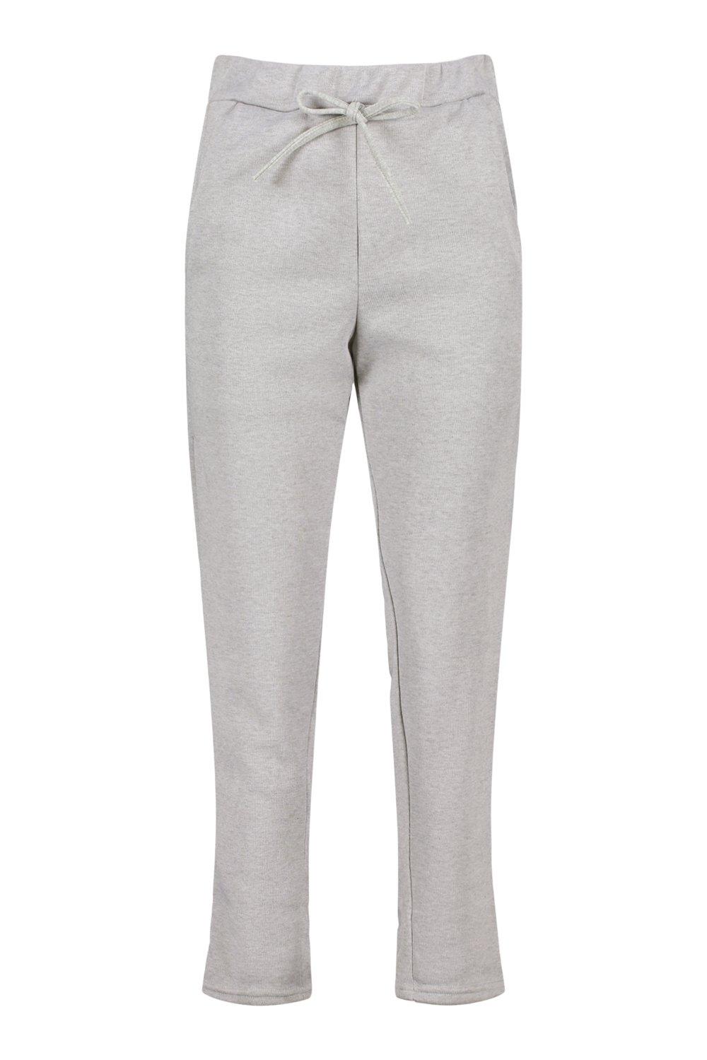 Grey straight leg joggers