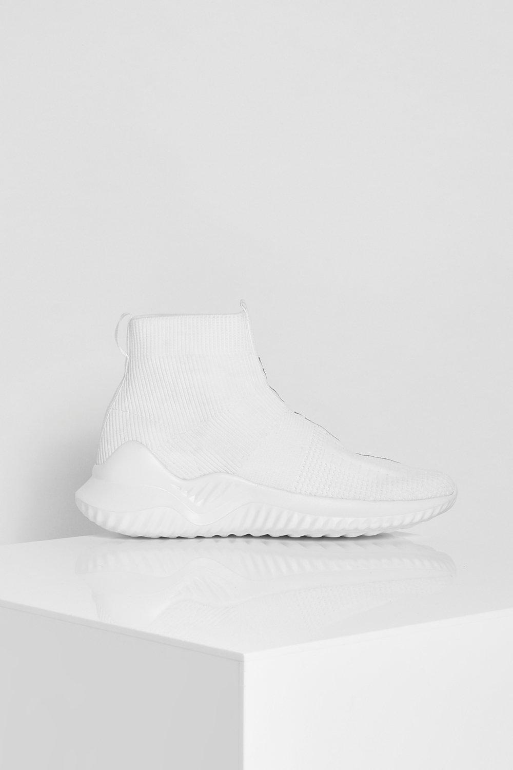 white sock trainers