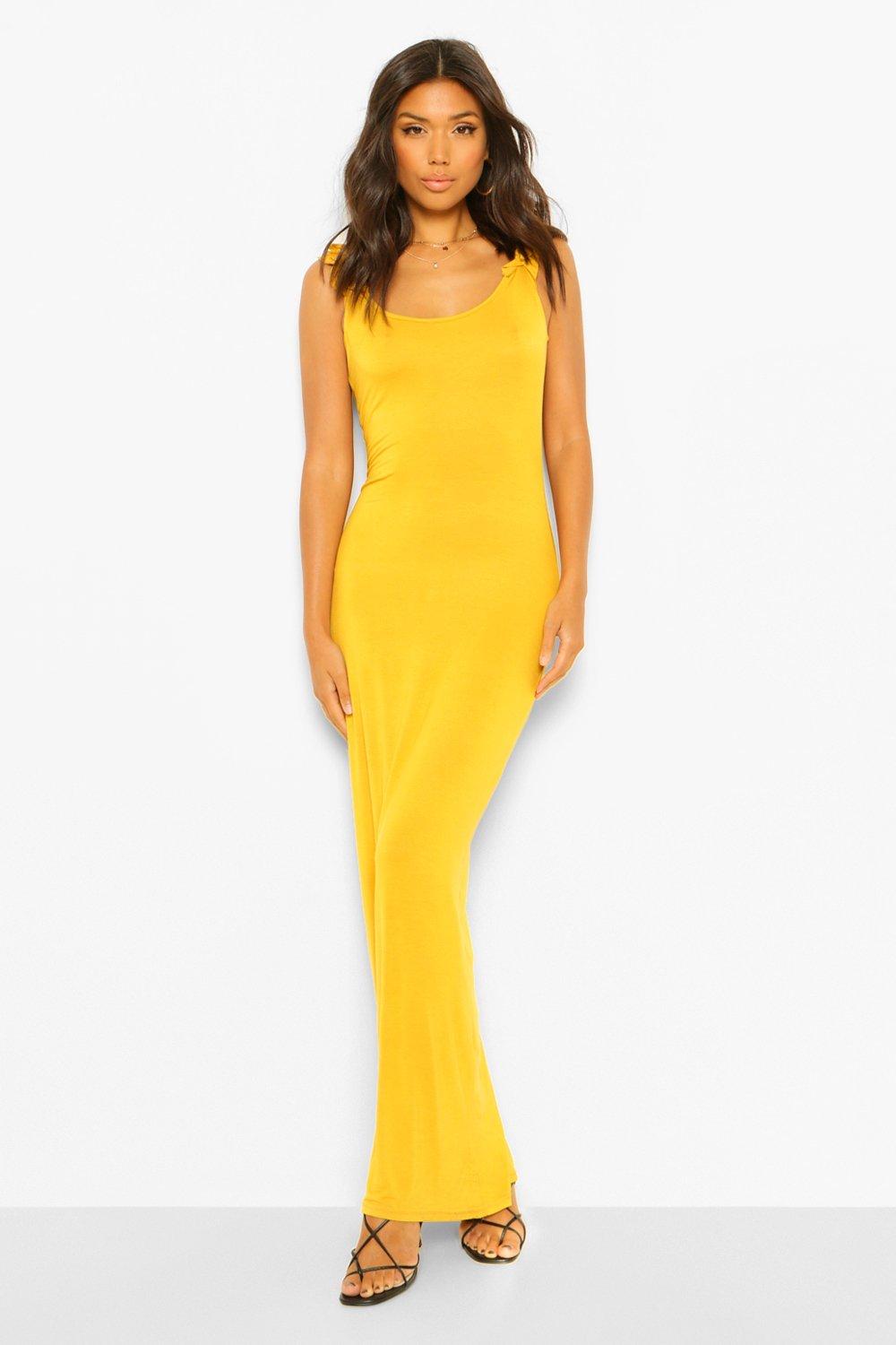 women's yellow dresses uk