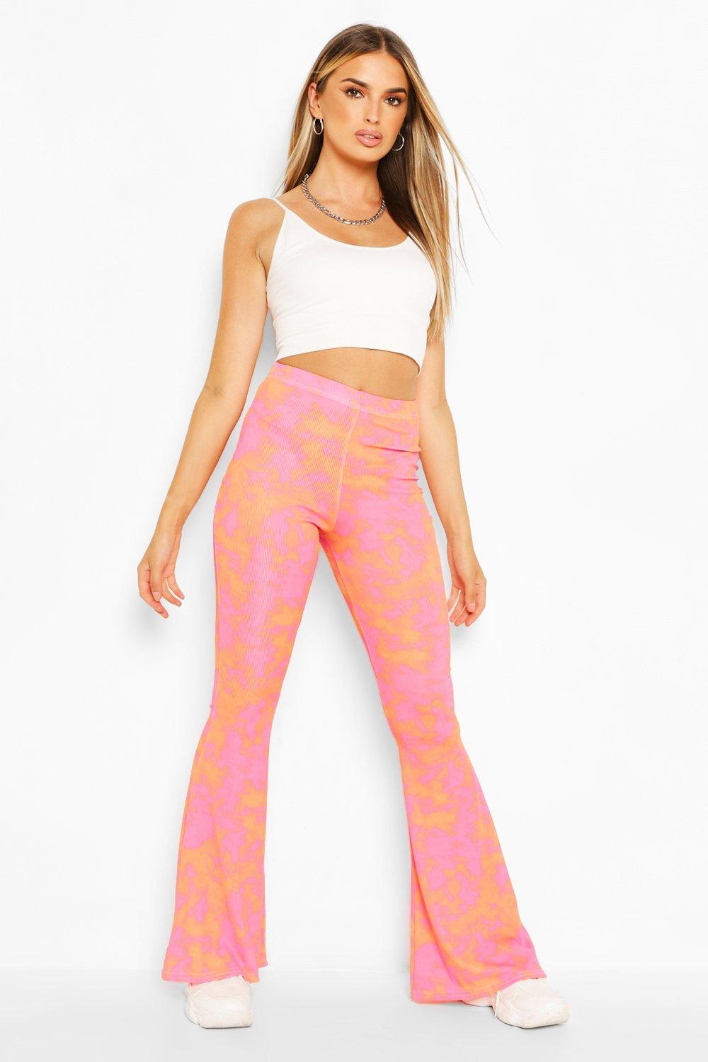 Pantalones tie dye discount campana