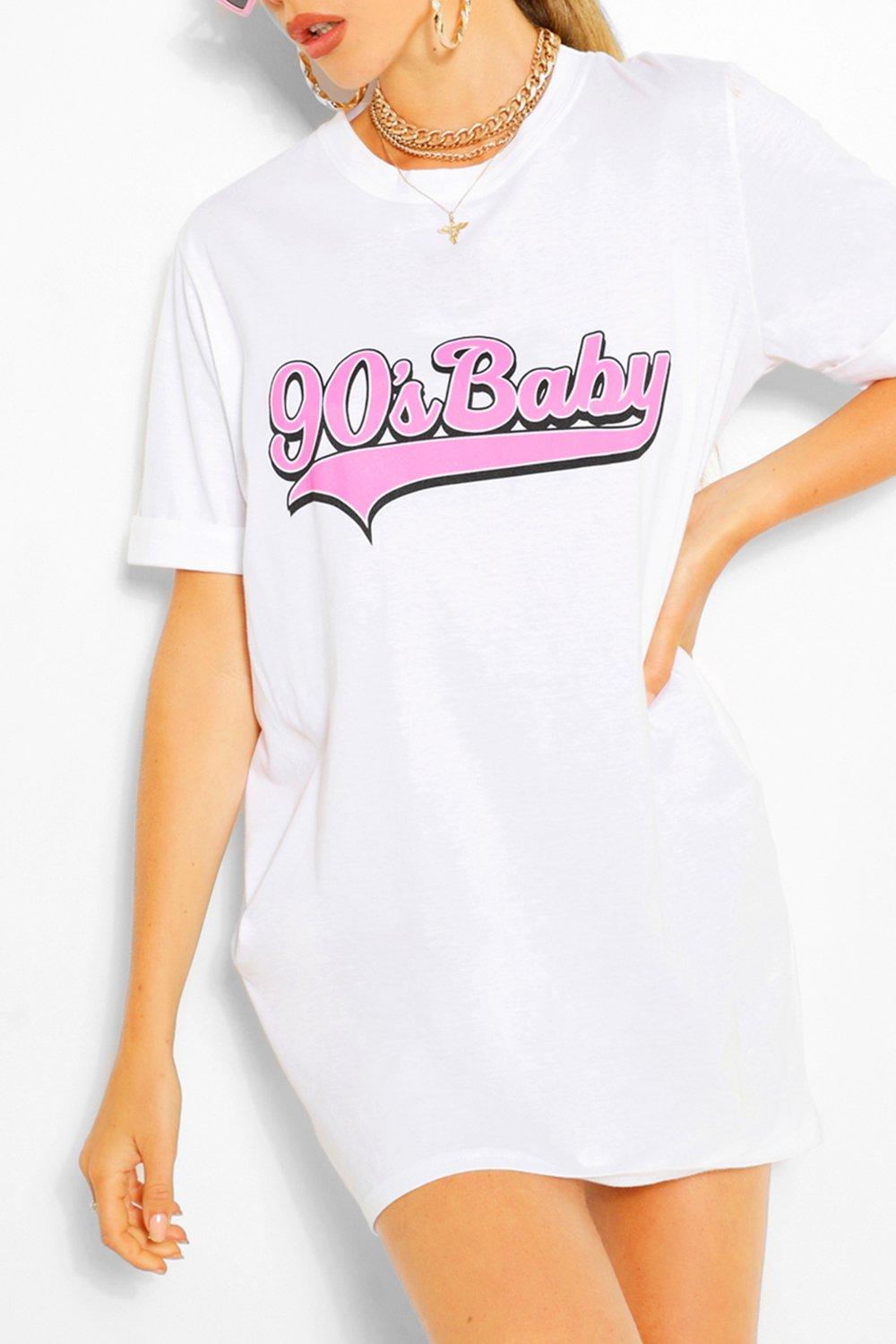 baby pink t shirt dress