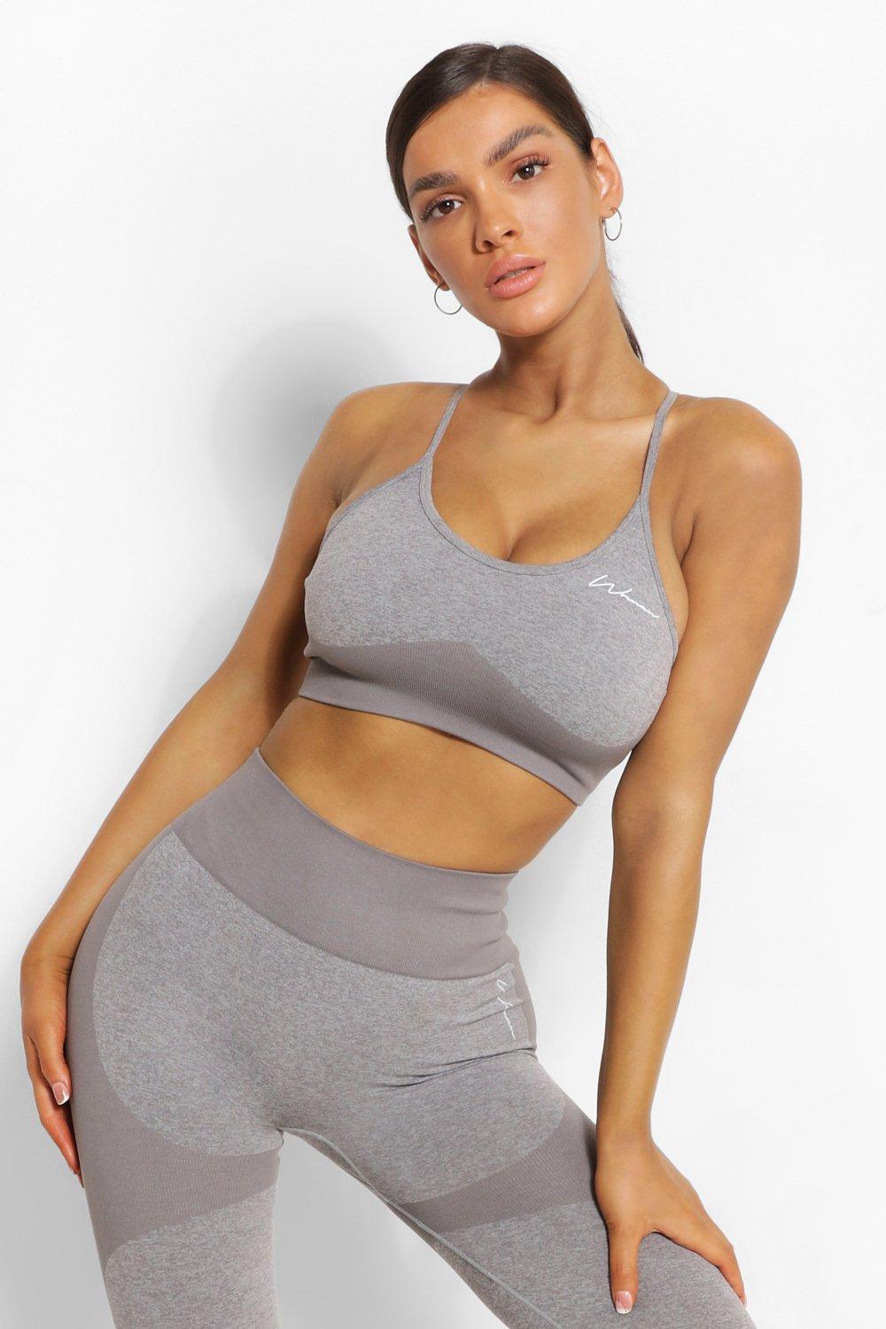 Fit Seamfree Contrast Sports Bra and Leggings