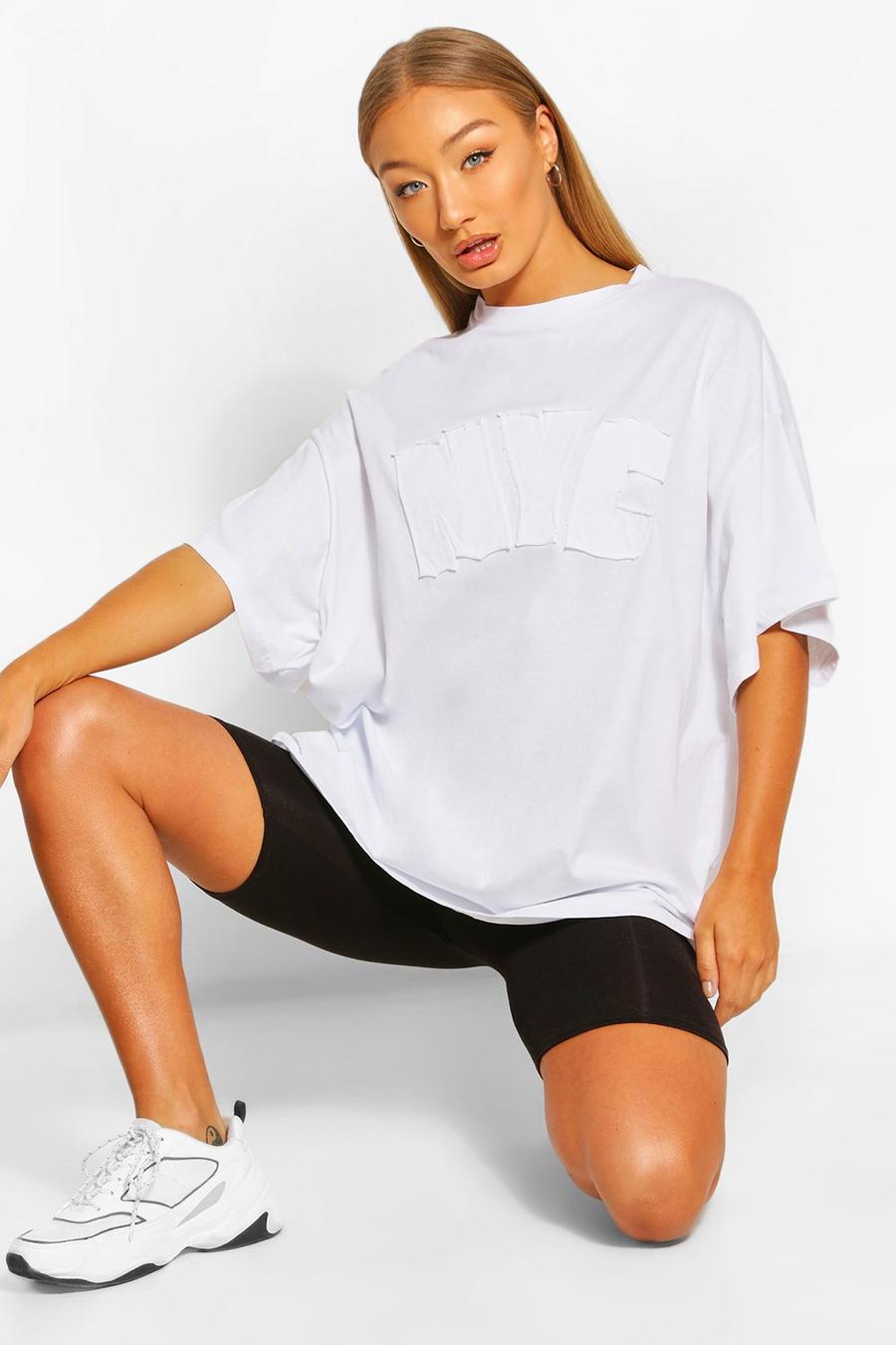 NYC APPLIQUE OVERSIZED T-SHIRT image number 1