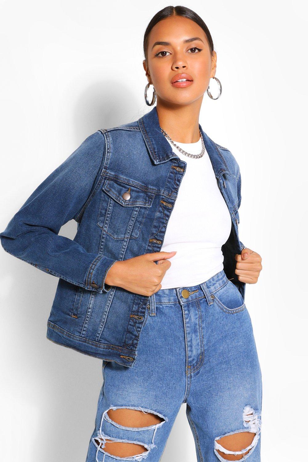 stretch jeans jacket