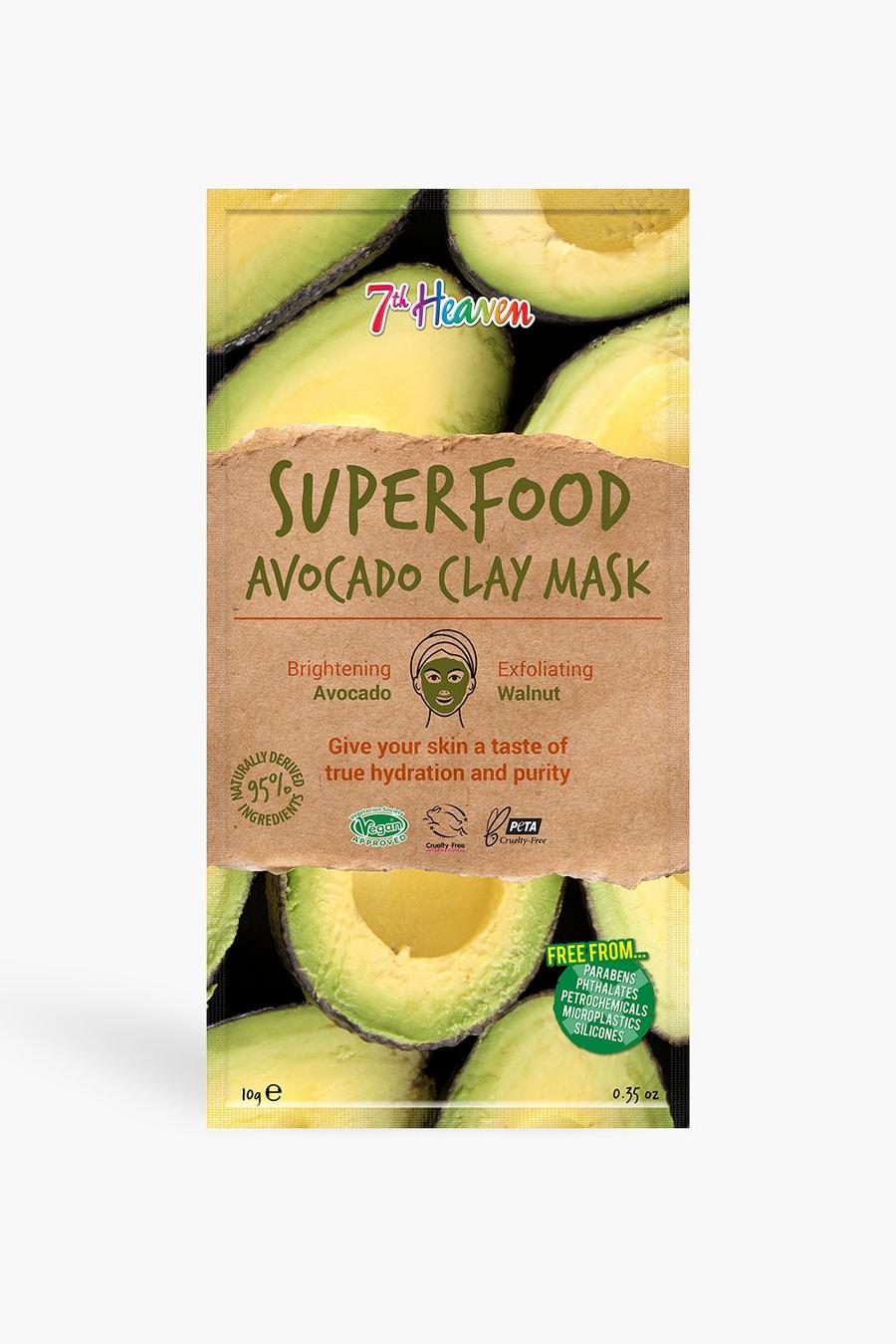Superfood Avocado Clay Gesichtsmaske, Mehrfarbig image number 1