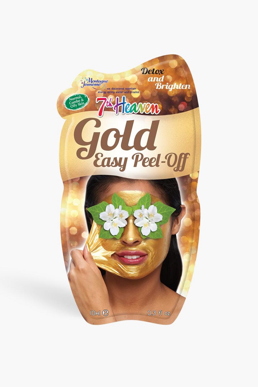 Gold Easy Peel-Off Gesichtsmaske, Mehrfarbig image number 1