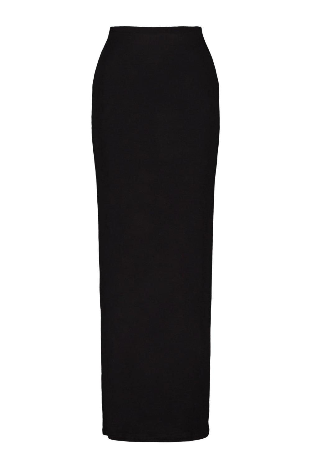 Boohoo jersey 2024 maxi skirt