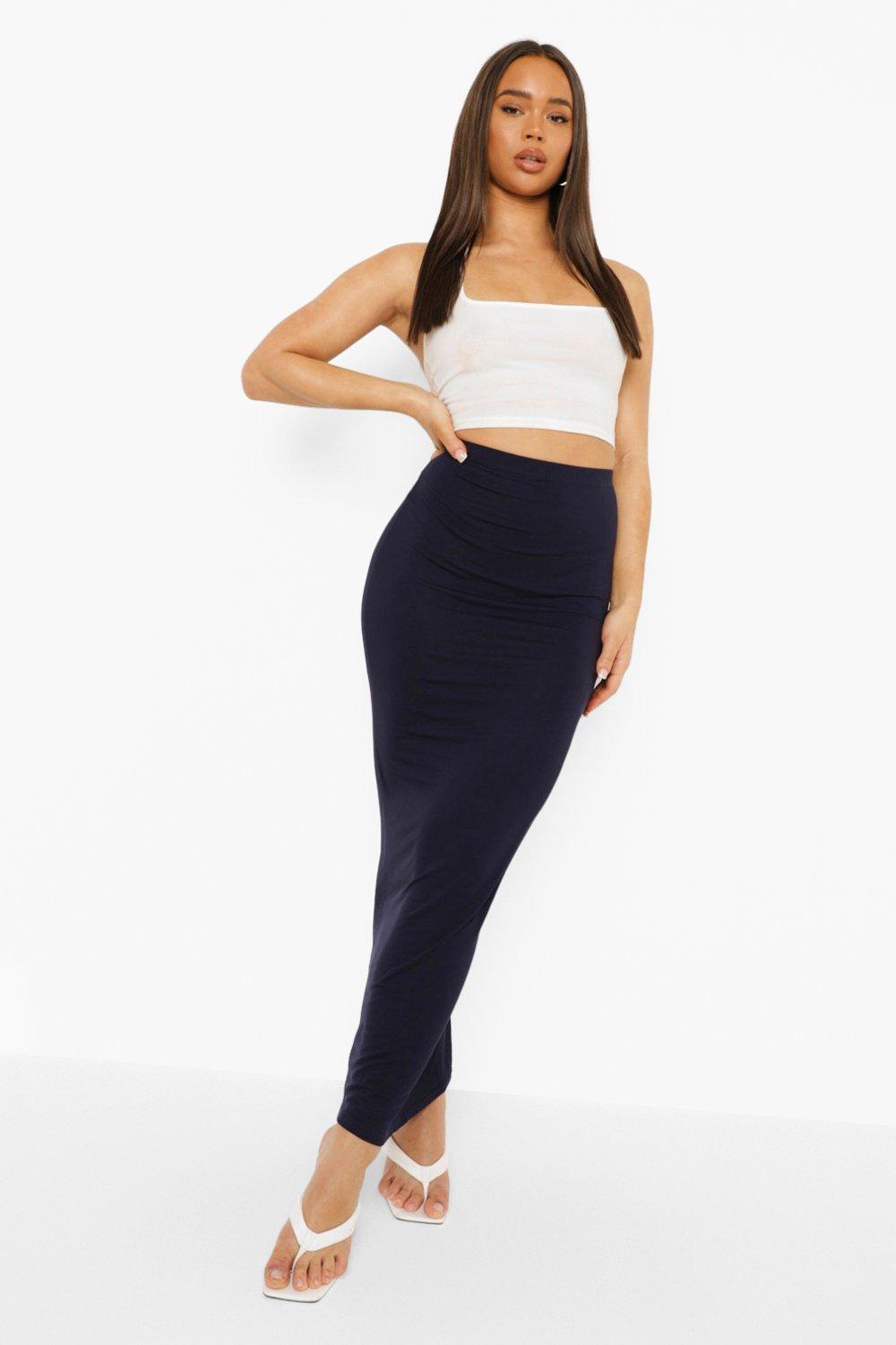 Navy 2025 skirt boohoo