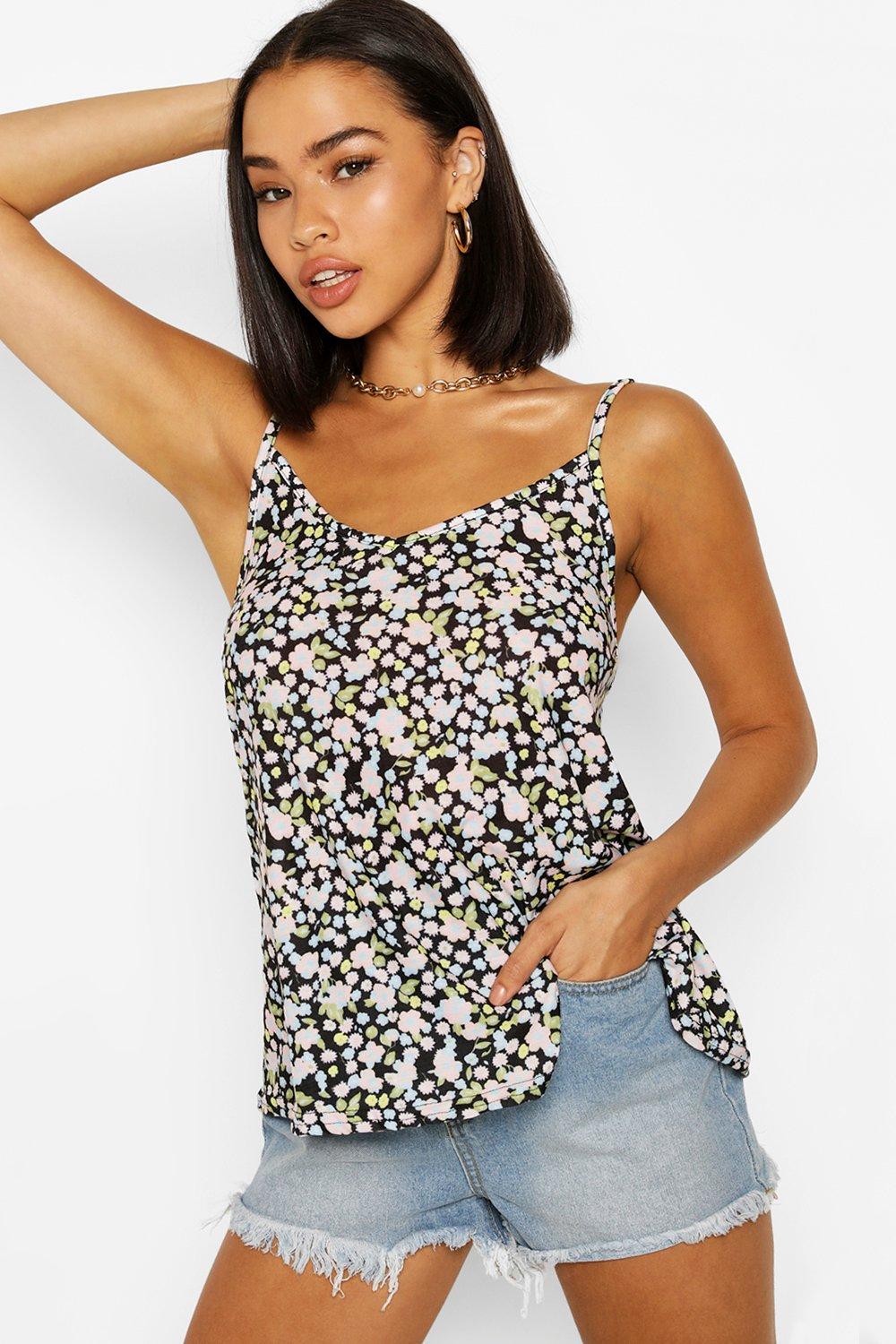 floral cami top