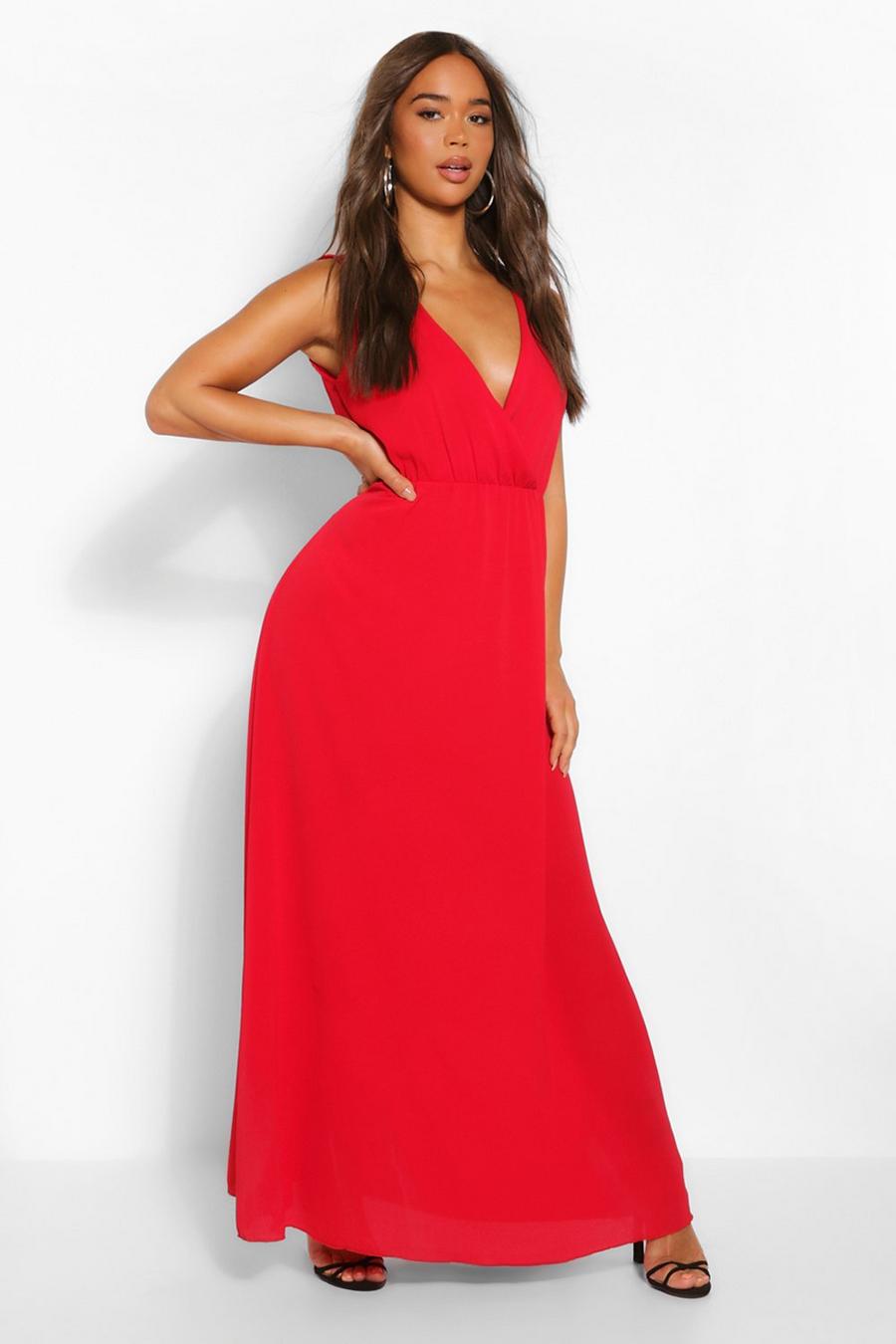 Wrap Front Maxi Dress image number 1