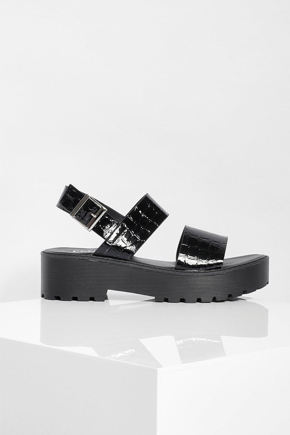 Croc best sale chunky sandals