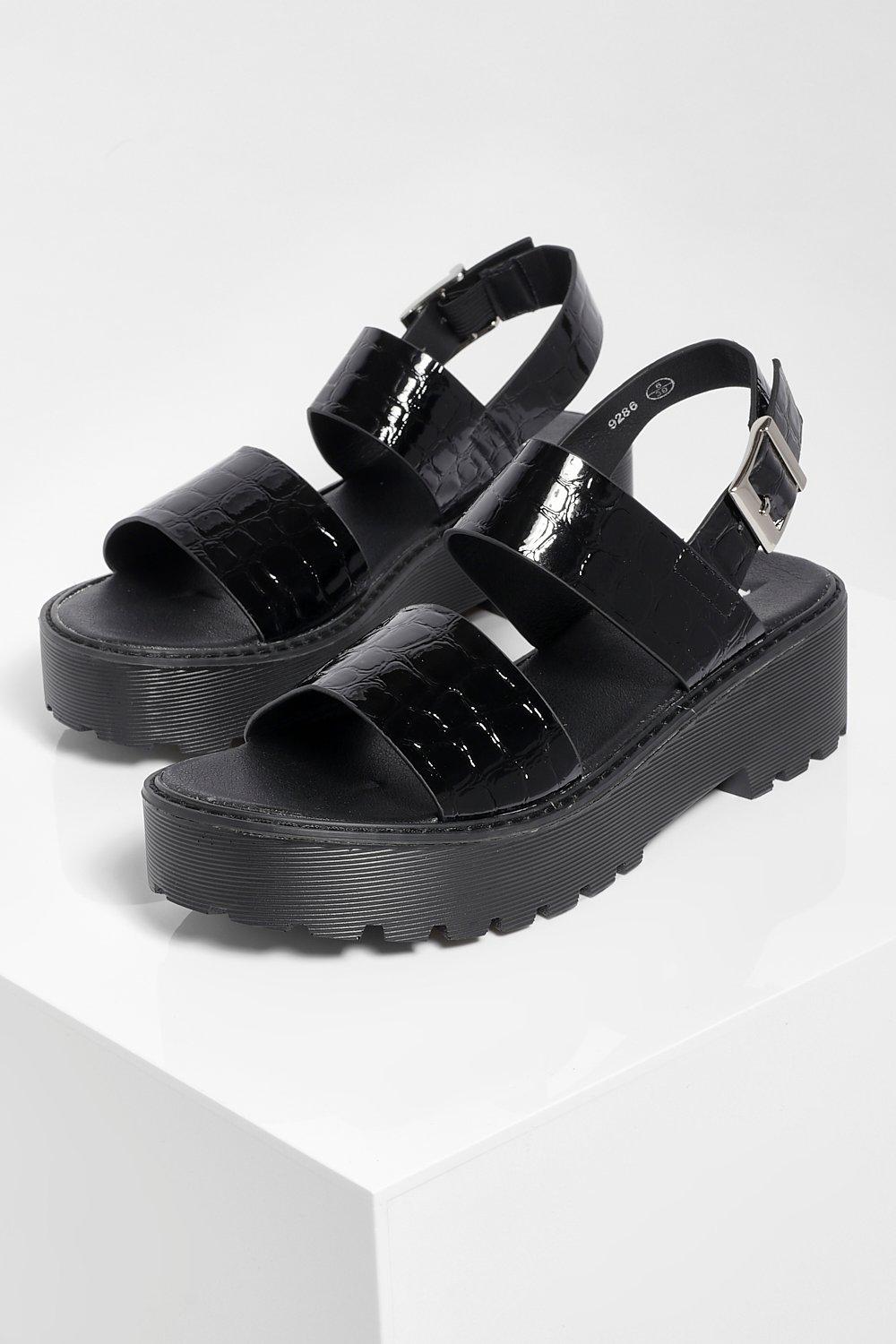 Croc chunky sandals new arrivals