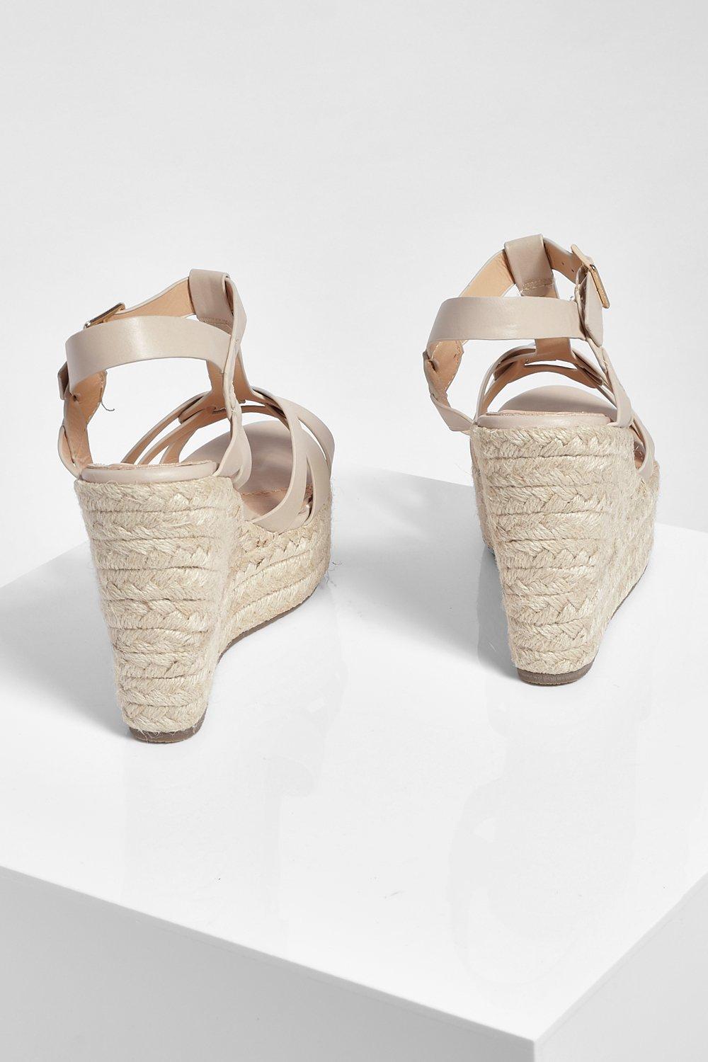 Boohoo clearance espadrille wedges