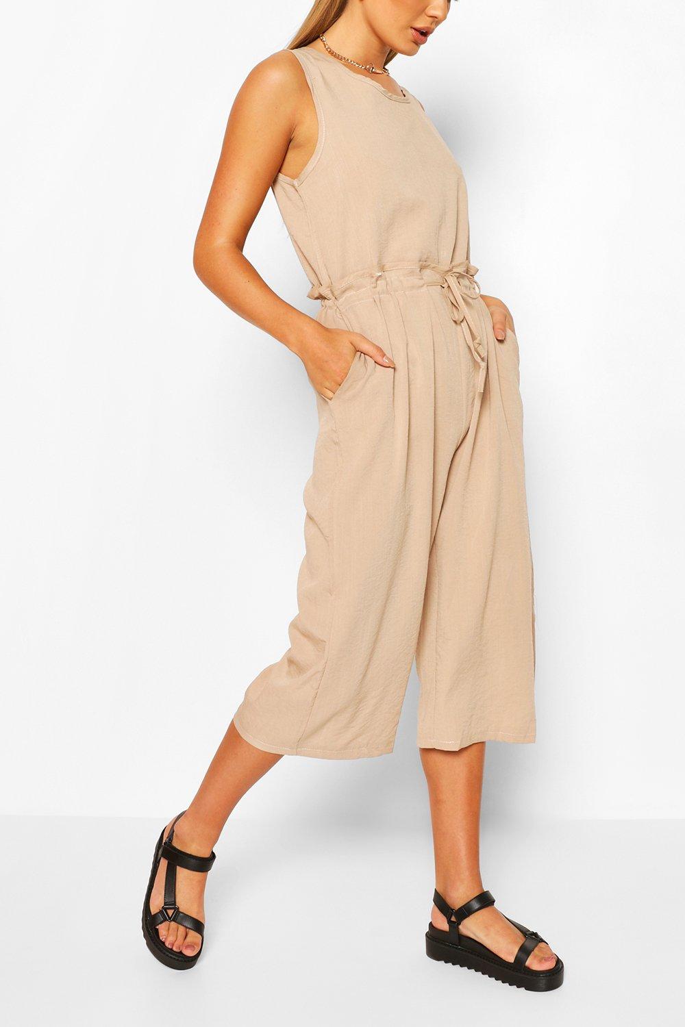 baggy culotte jumpsuit