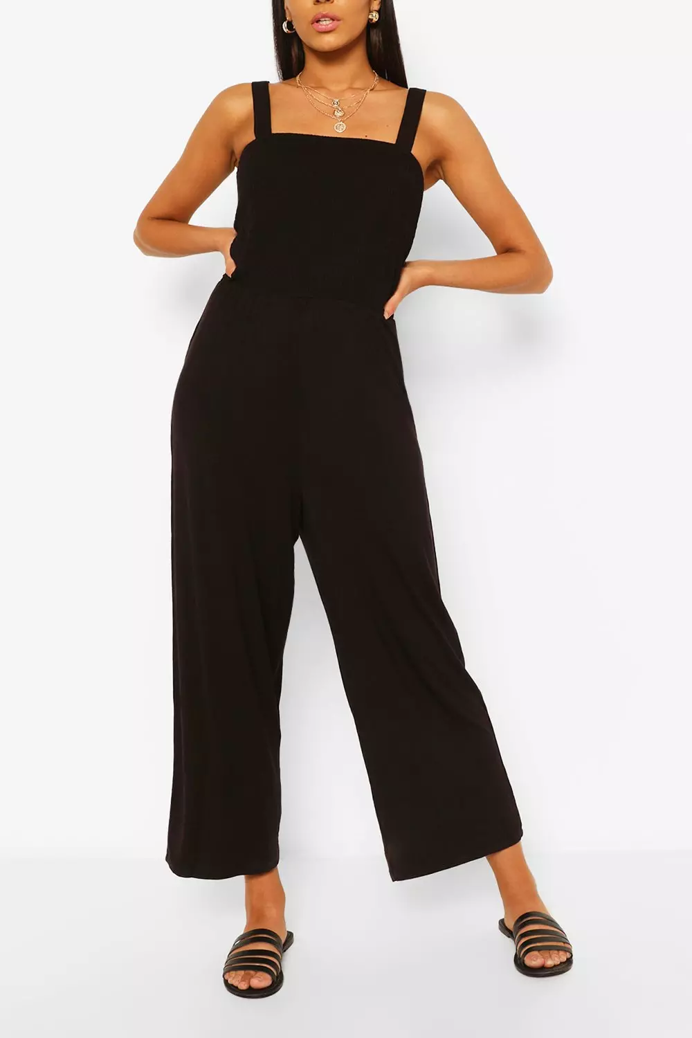 Wide leg cheap casual jumpsuit