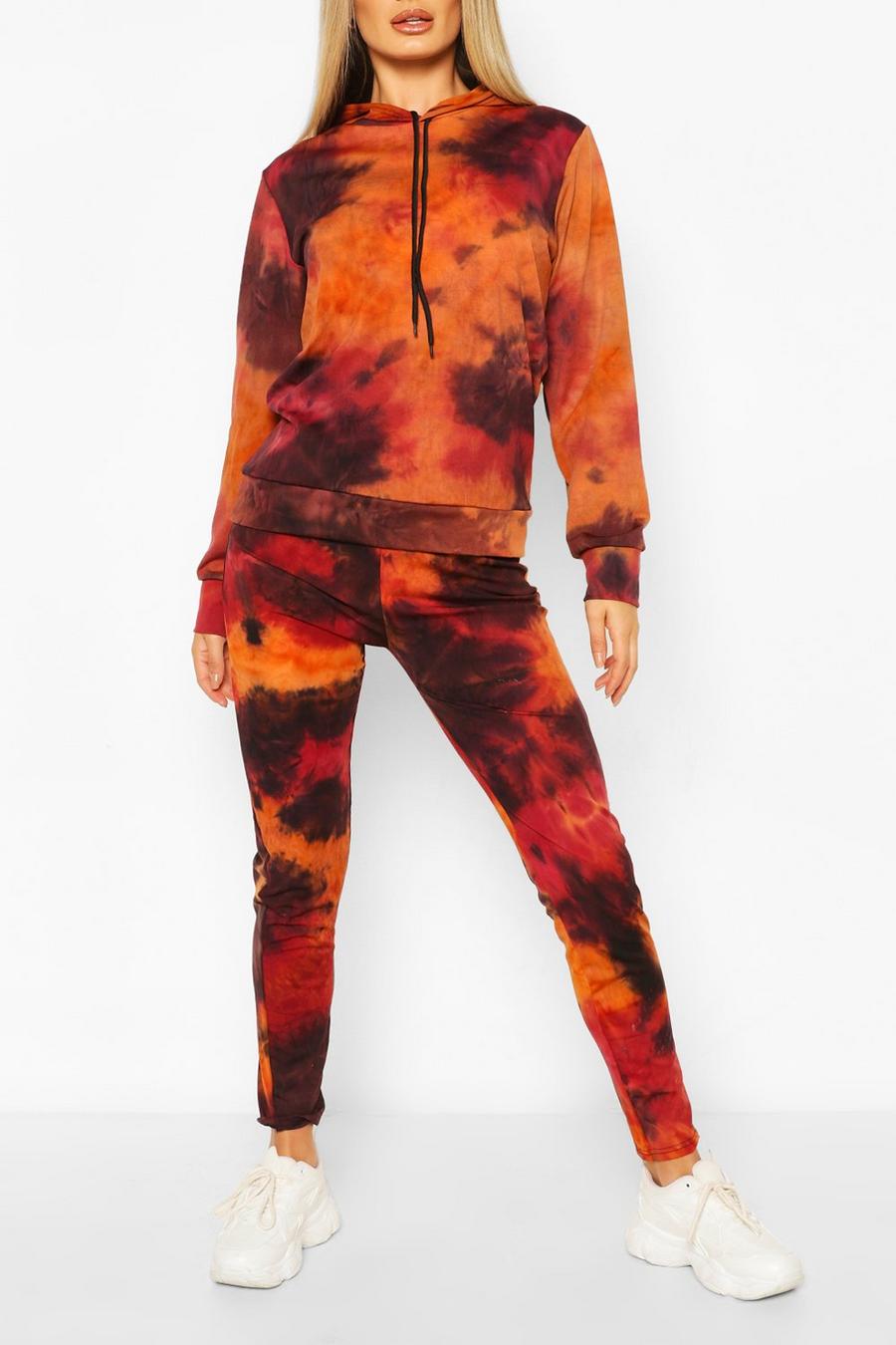 TIE DYE HOODY AND JOGGER TRACKSUIT image number 1