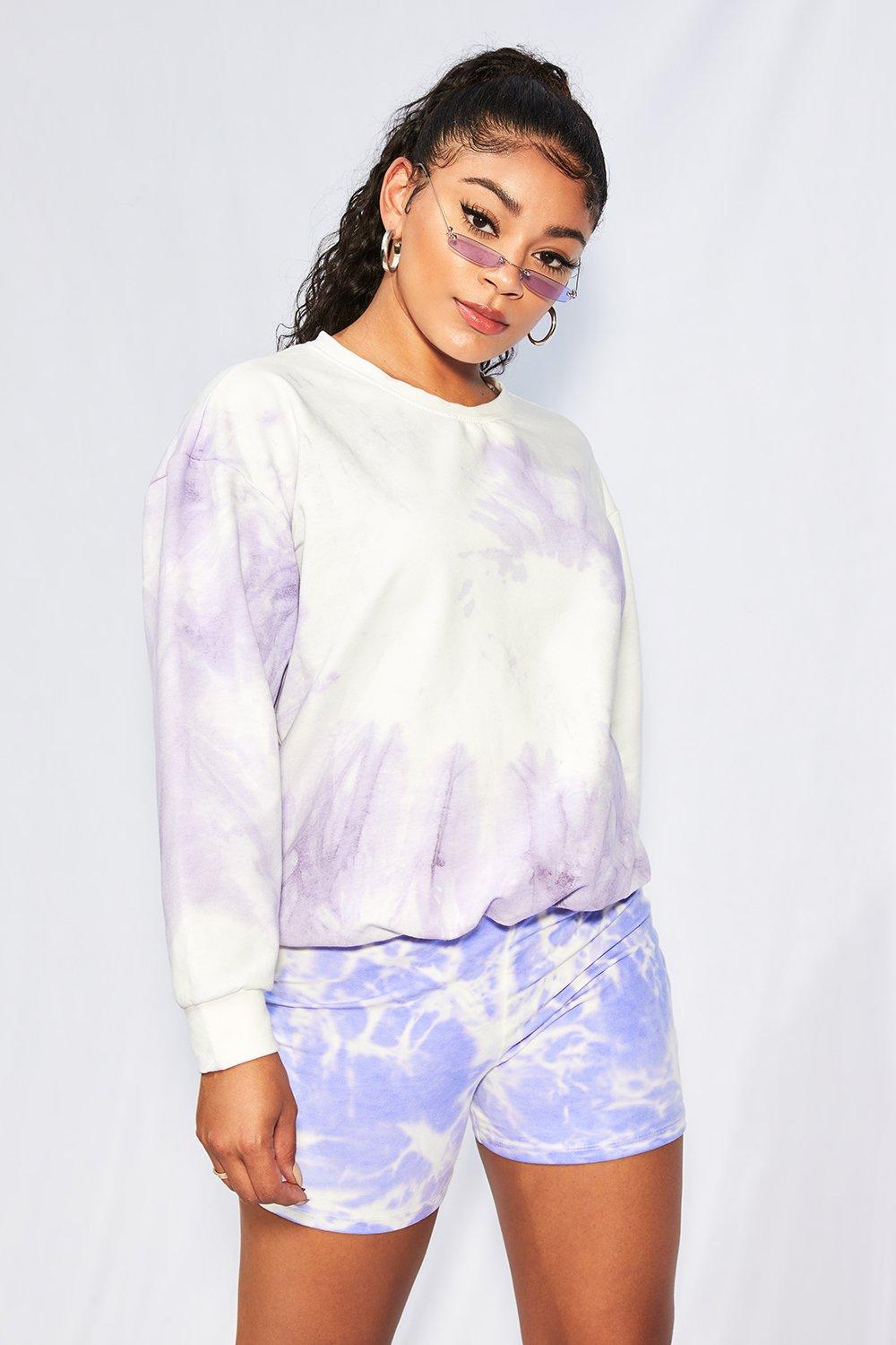 tie dye oversized sweater