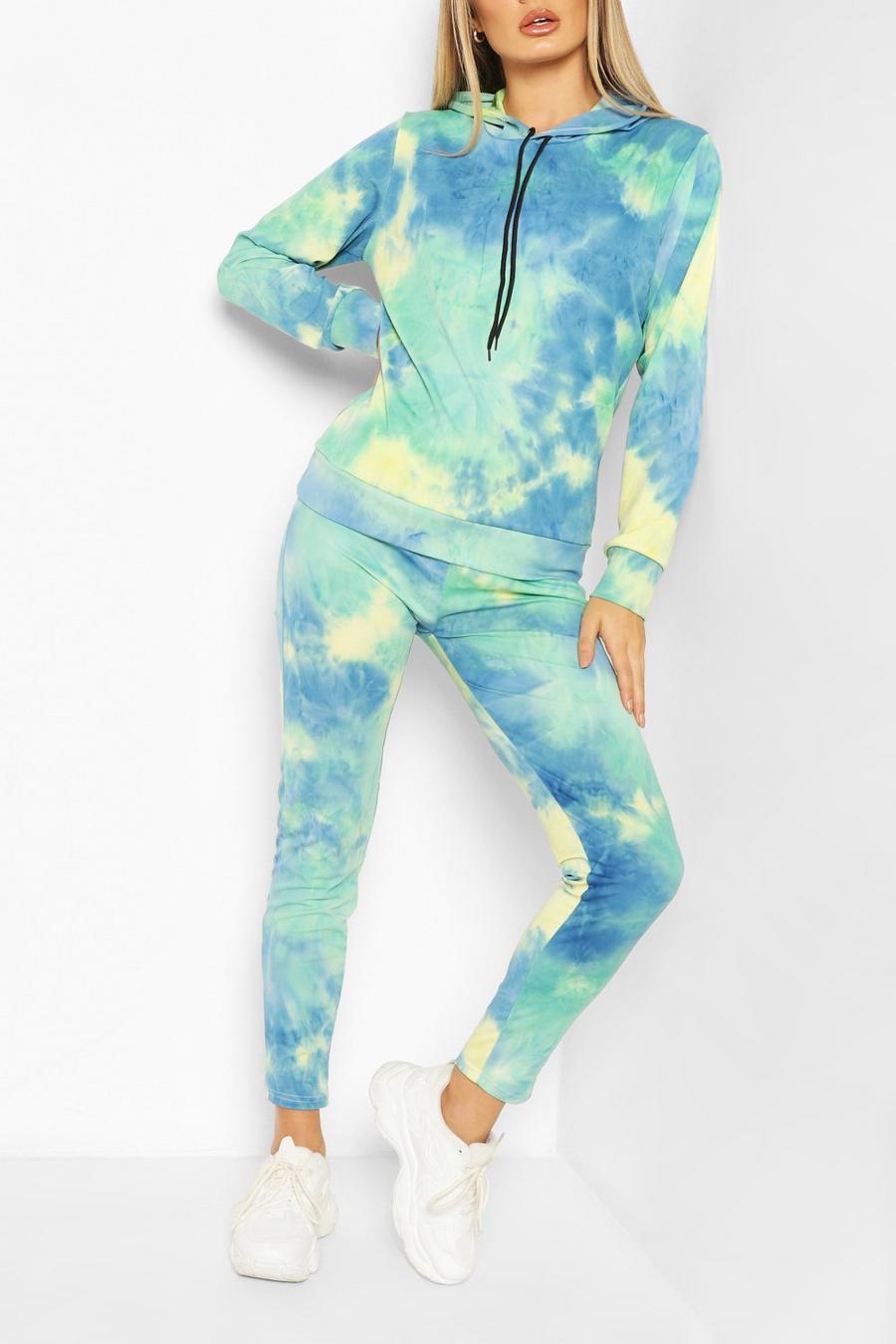 TIE DYE HOODY AND JOGGER TRACKSUIT image number 1