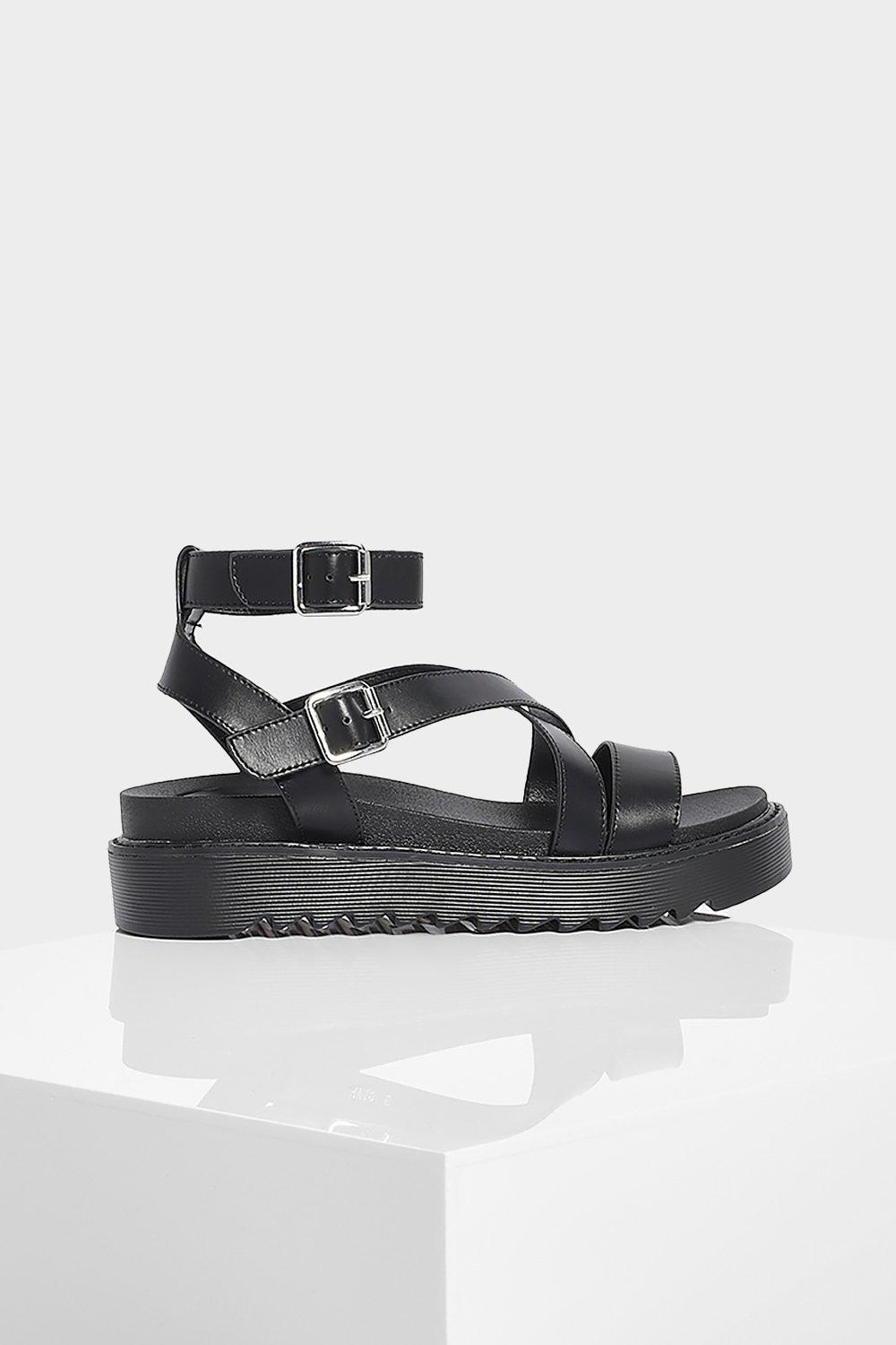 Boohoo clearance cleated sandals