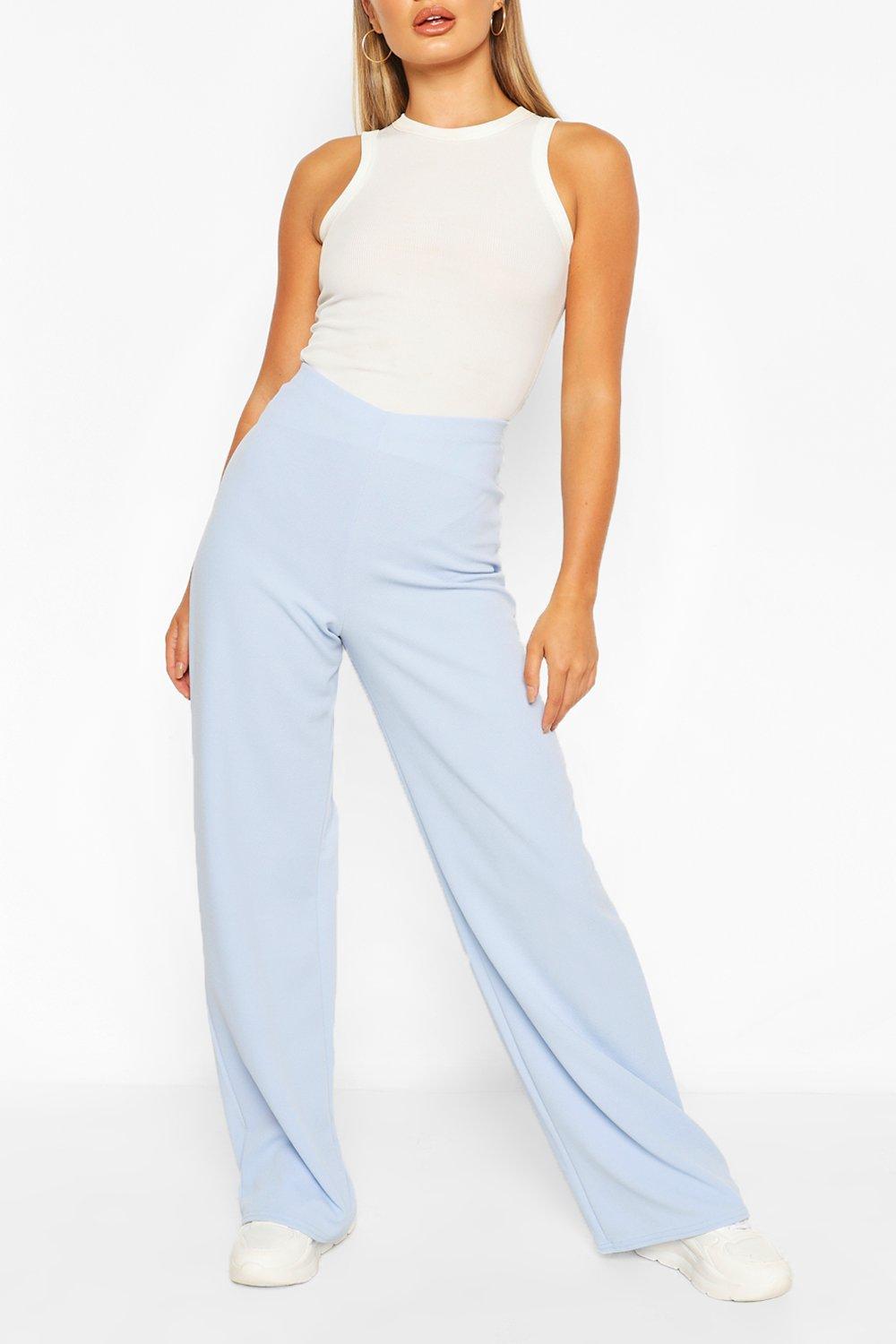 light blue palazzo pants