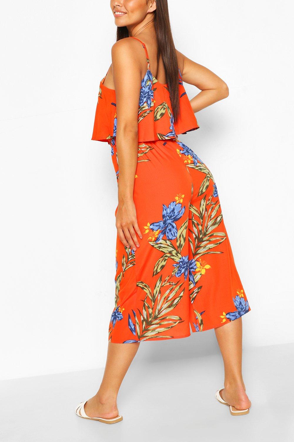 ladies overlay jumpsuit