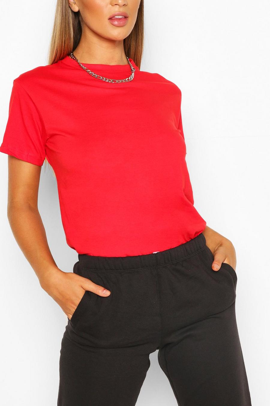 T-shirt oversize basique, Rouge image number 1