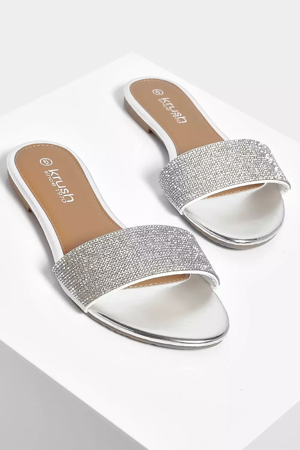 Diamante sliders size on sale 9