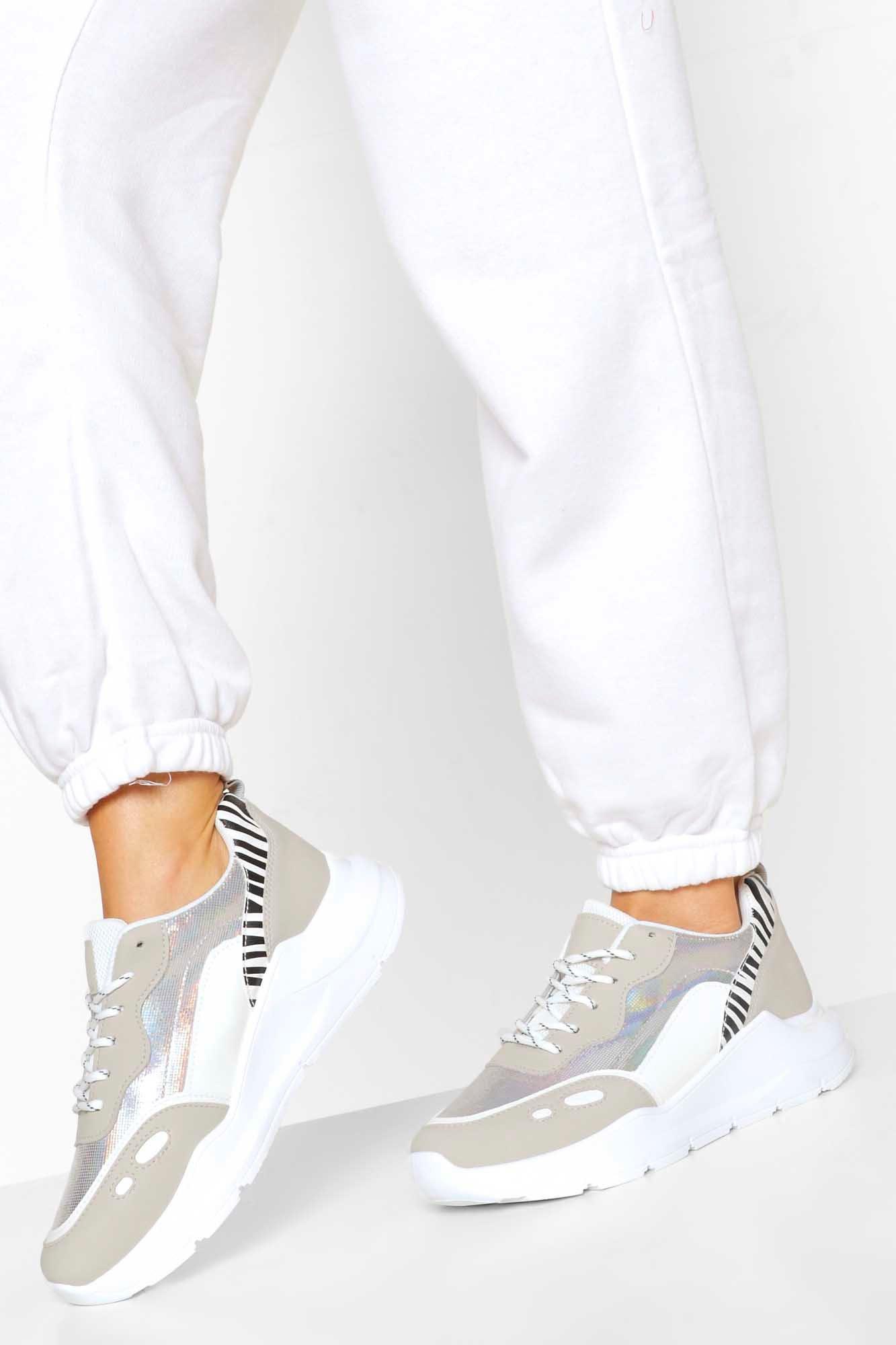 boohoo chunky trainers