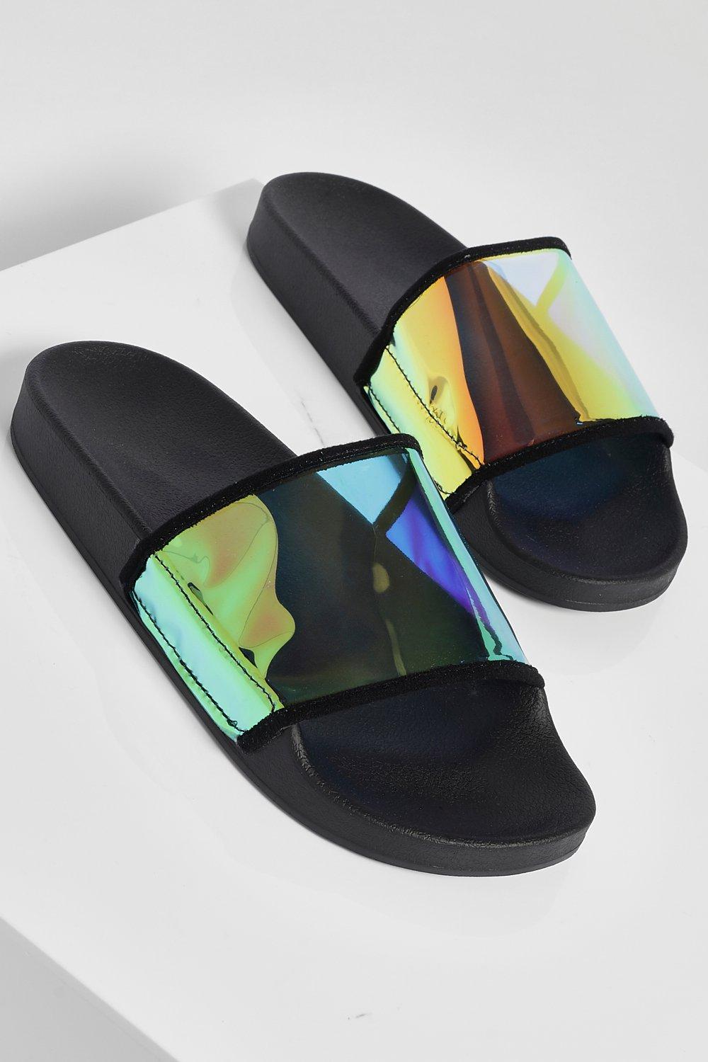 Bamboo sale holographic sandals