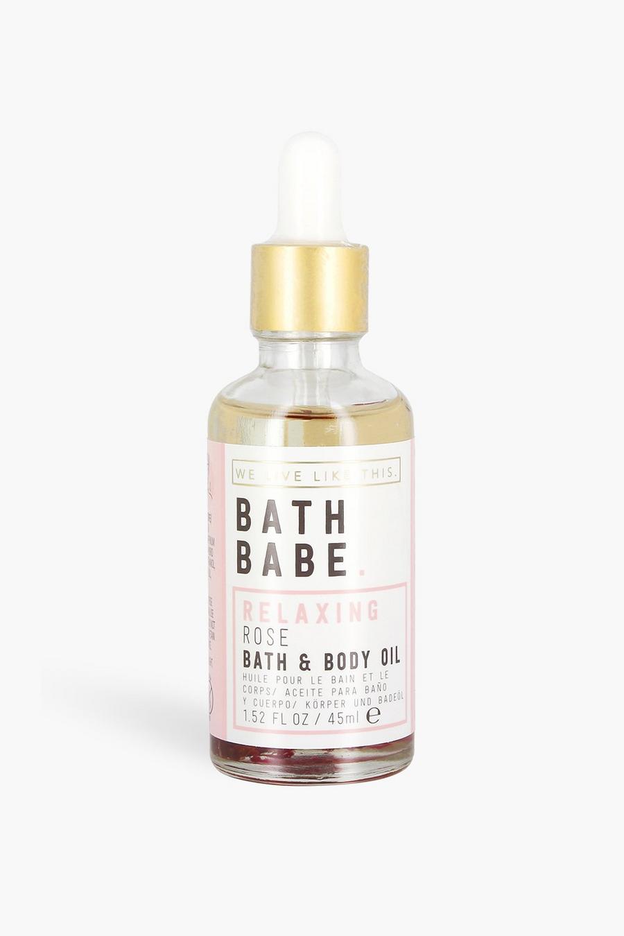 Pink rose WLLT Bath Babe Bath Oil image number 1