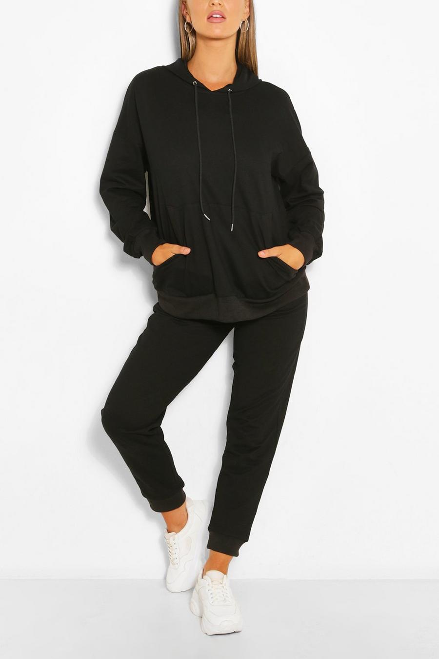 Black Mjuk oversize hoodie image number 1