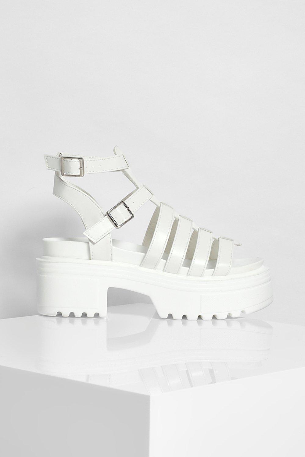 boohoo fisherman cleated sandals