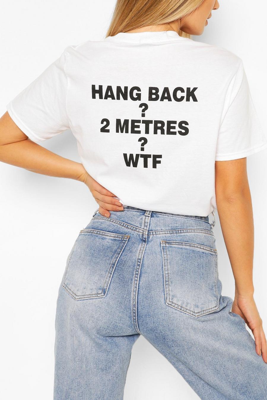 T-Shirt mit „Hang Back“-Print image number 1