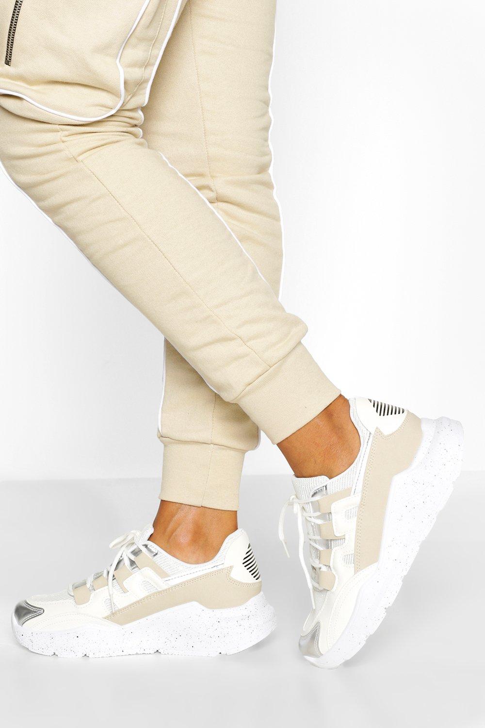 boohoo chunky sneakers