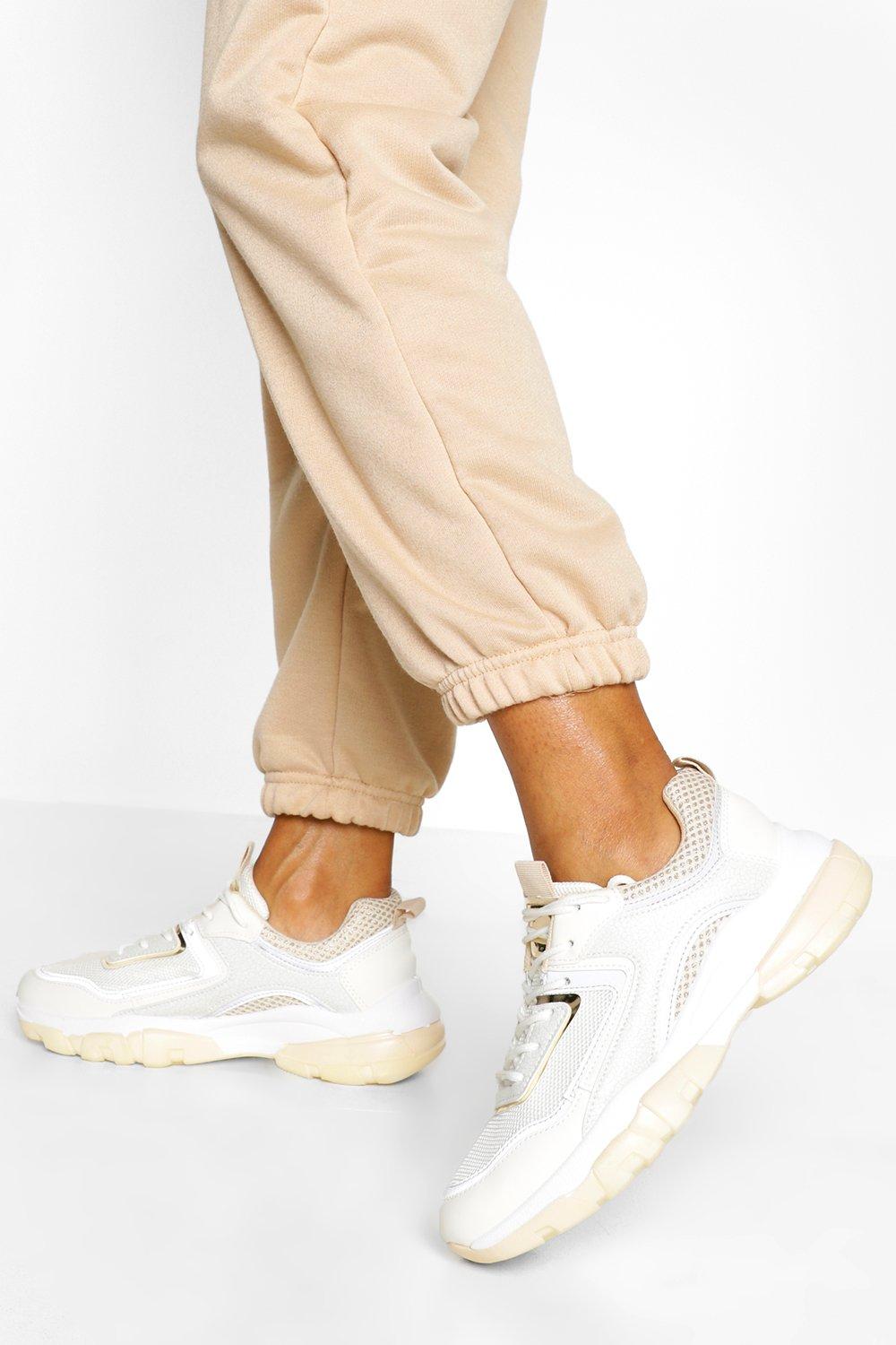 boohoo chunky sneakers
