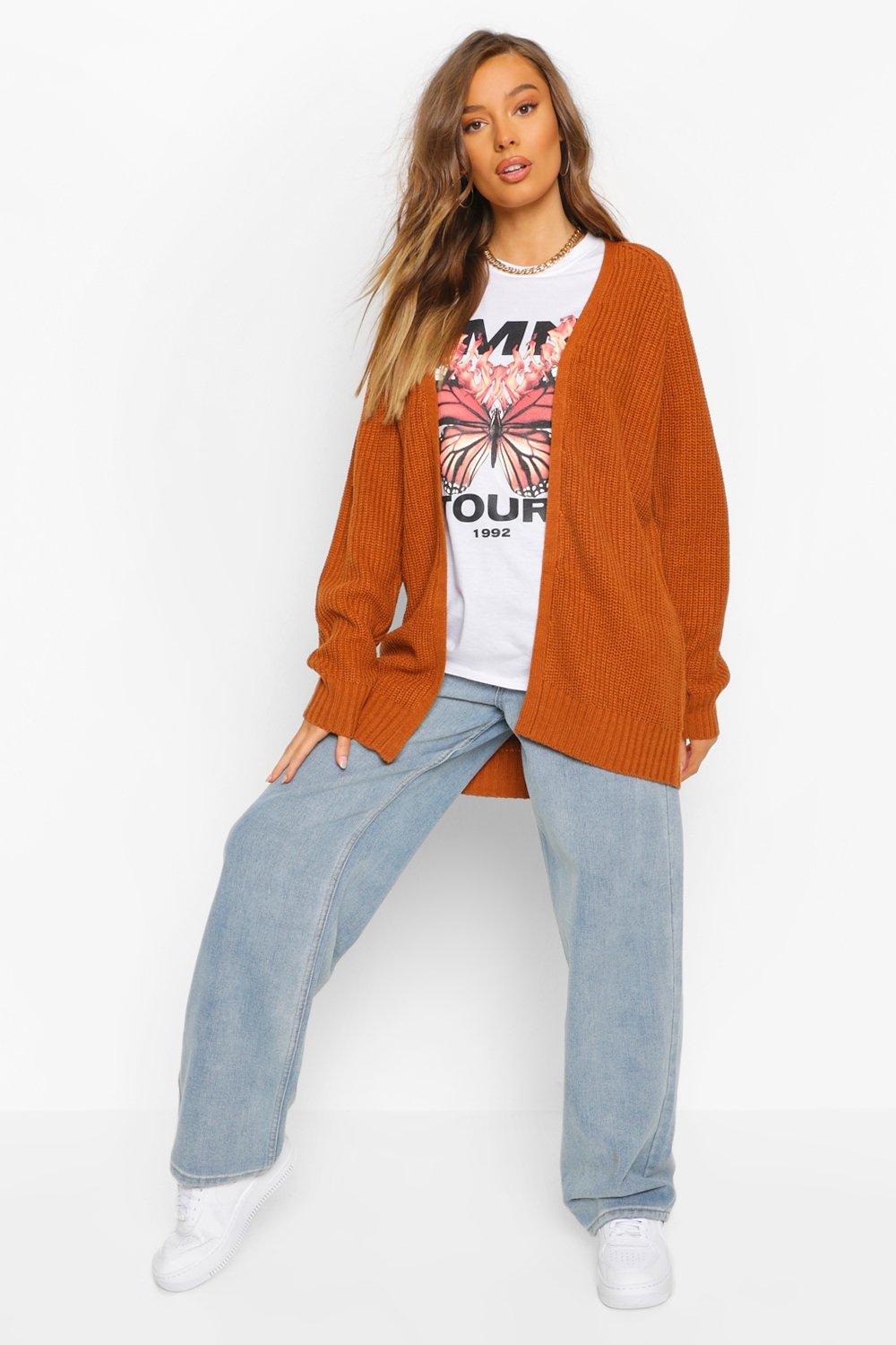 fisherman knit cardigan