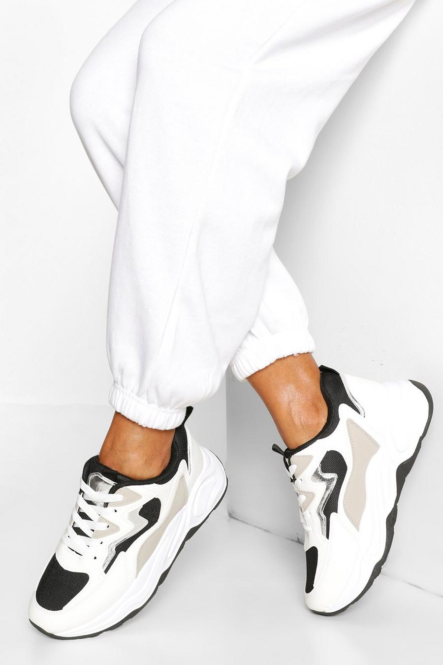Chunky Colour Block Sneaker image number 1