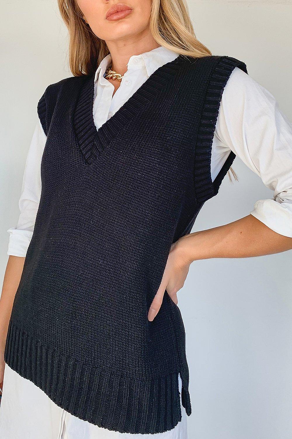 boohoo knitted tank