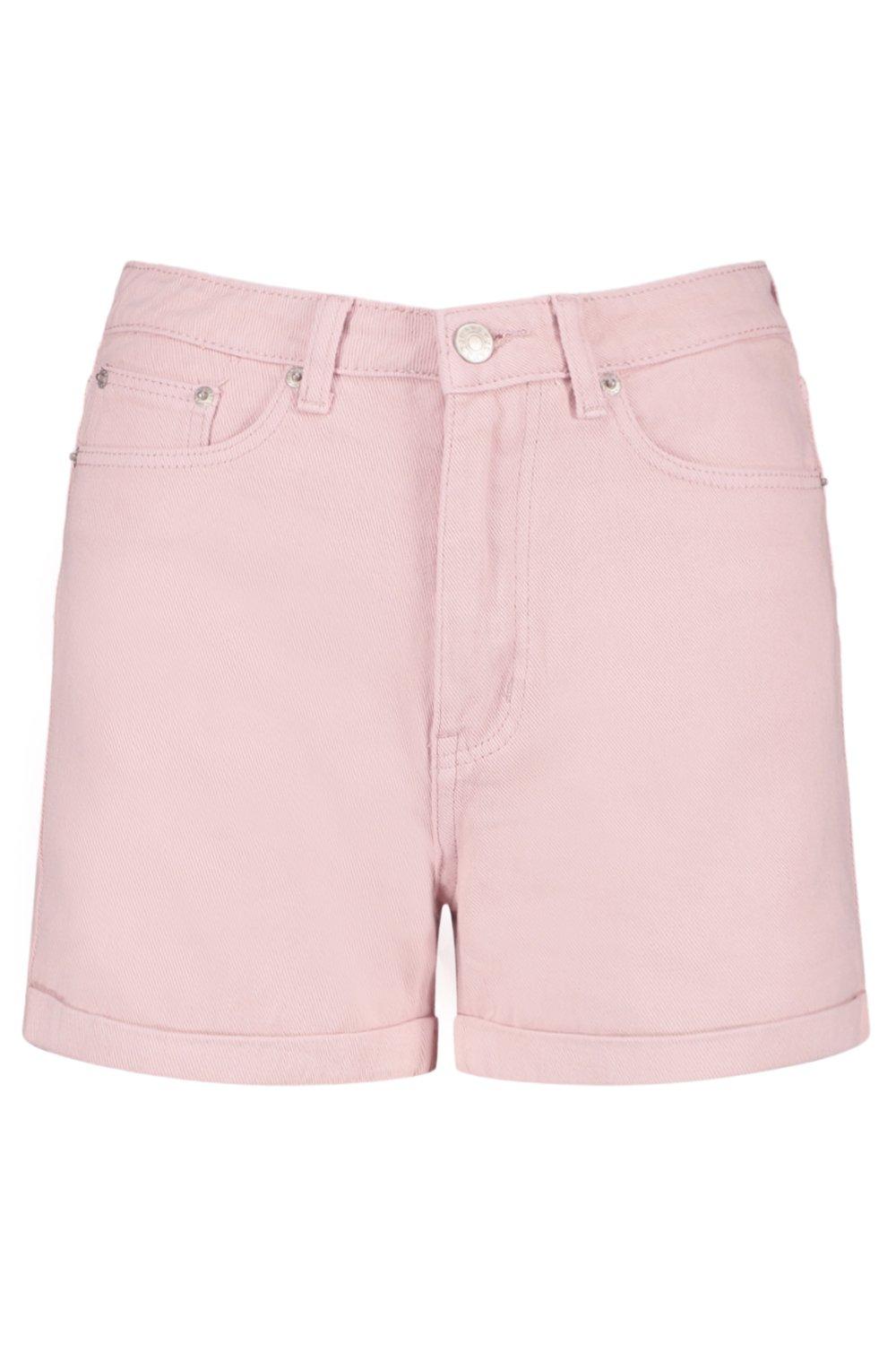 pastel high waisted shorts