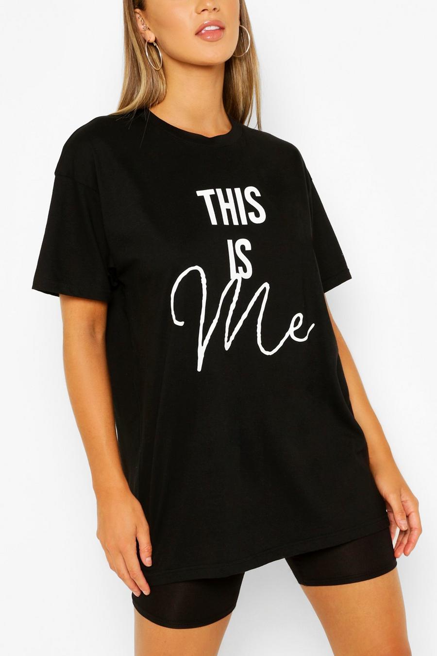 T-SHIRT MIT „THIS IS ME“-SLOGAN image number 1