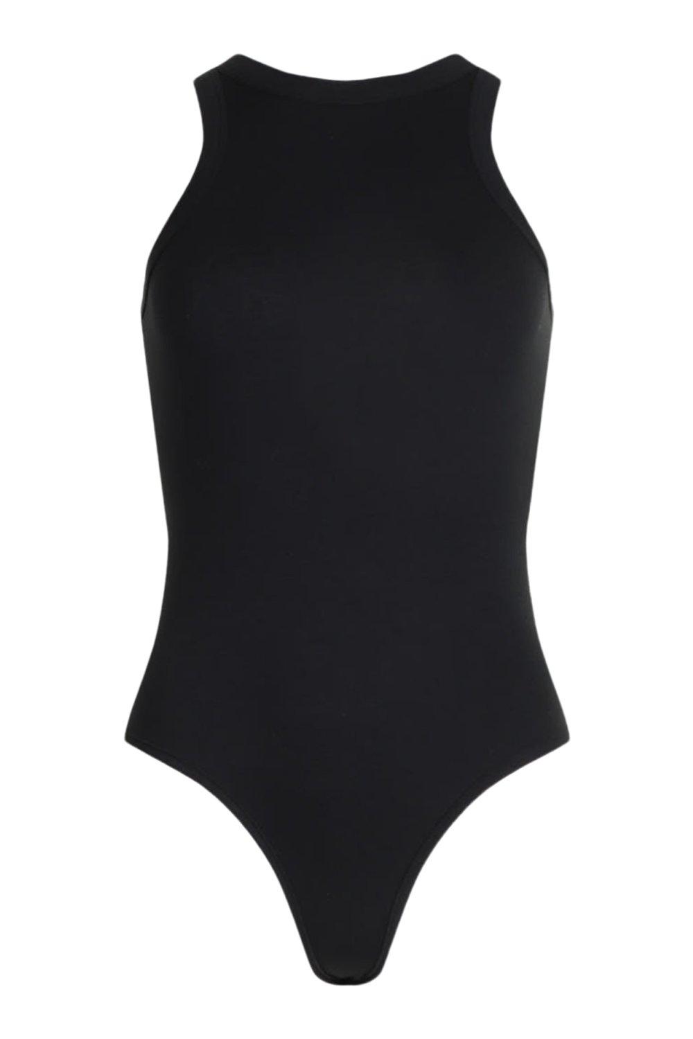 Boohoo high cut sales front thong bodysuit