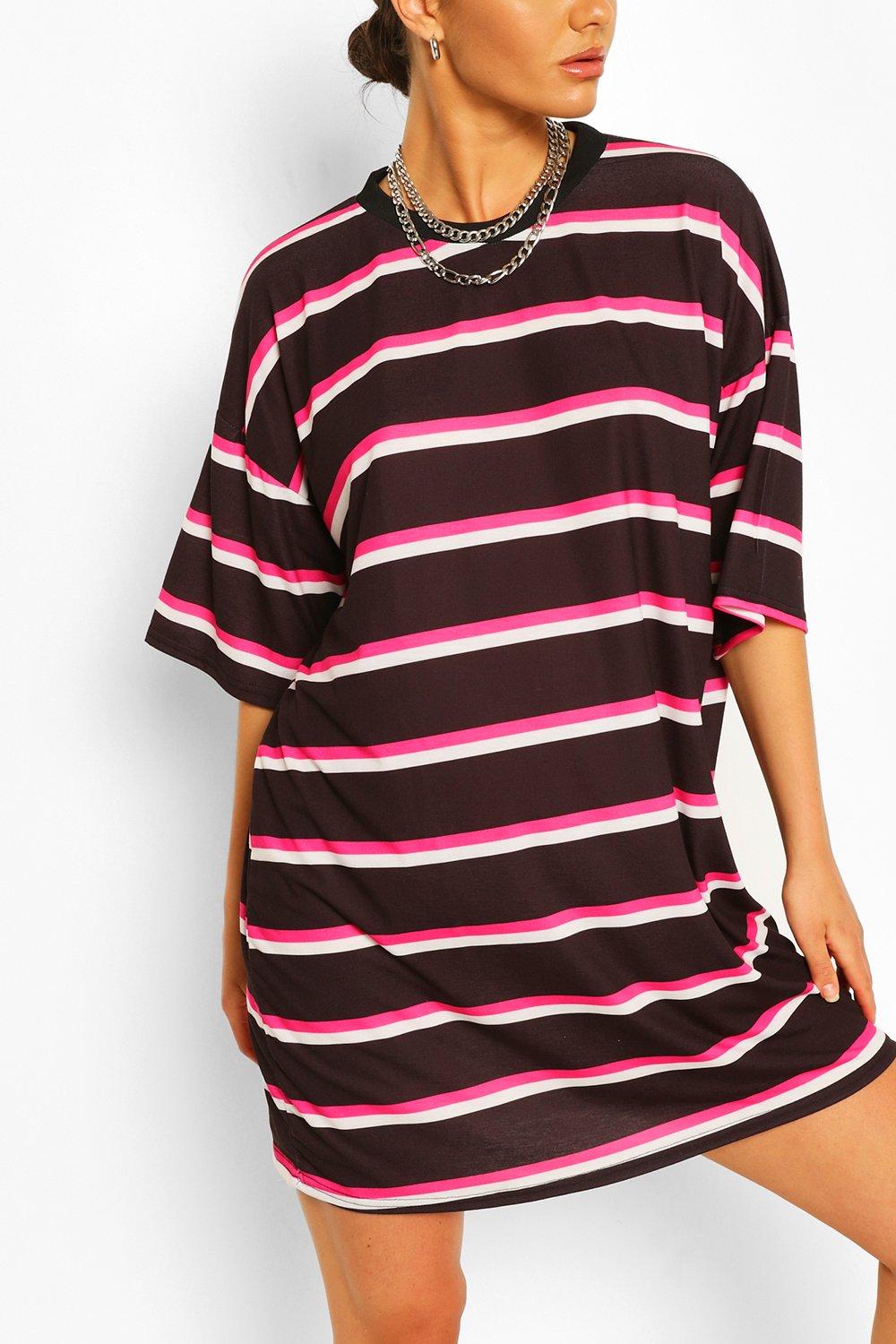 boohoo oversized t shirt dress