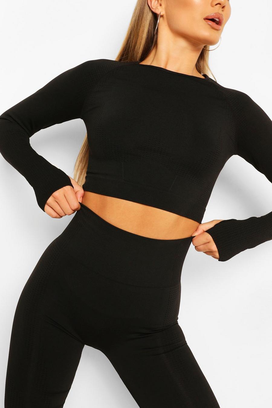 Fit Seamfree Long Sleeve Gym Top image number 1