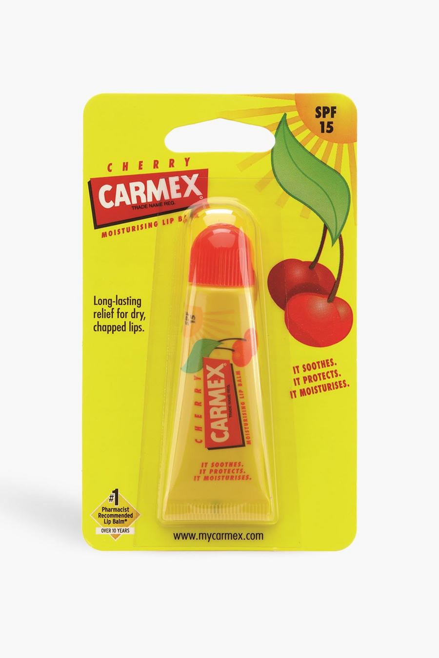 Yellow amarillo Carmex Lip Balm Cherry Tube