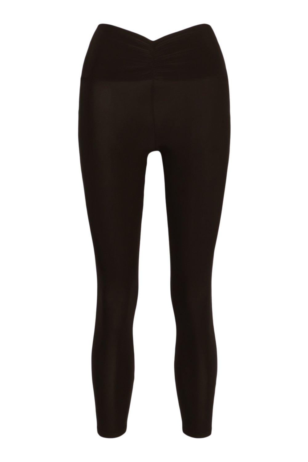 Ruched Front Gym Leggings